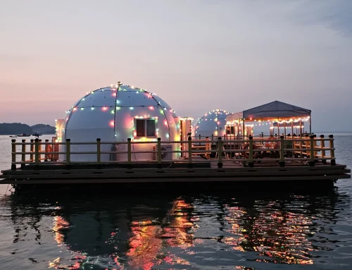 안면도 수중펜션 경관조명